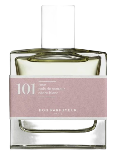101 rose, sweet pea, white cedar