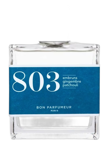 803 sea spray, ginger, patchouli
