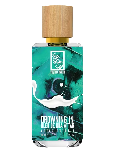 Drowning in Bleu de Dua Attar