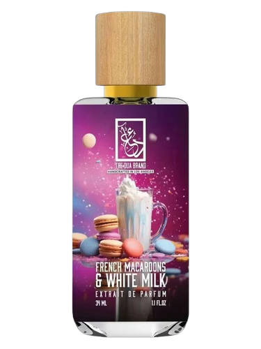 French Macaroons & White Milk