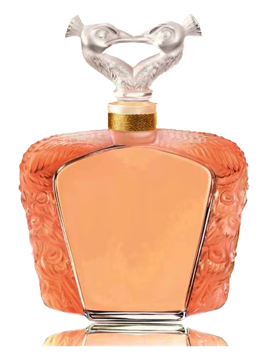 Lalique de Lalique Deux Paons Crystal Flacon