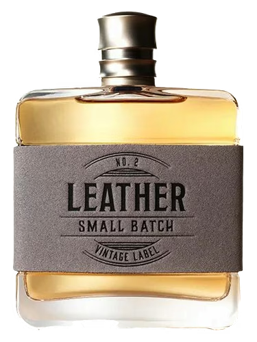 Leather Small Batch Cologne Vintage Label No. 2