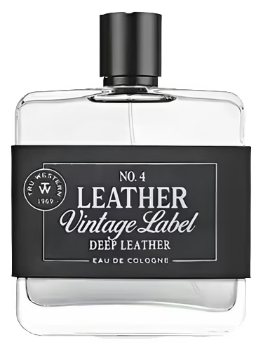 Leather Vintage Label Deep Leather No. 4