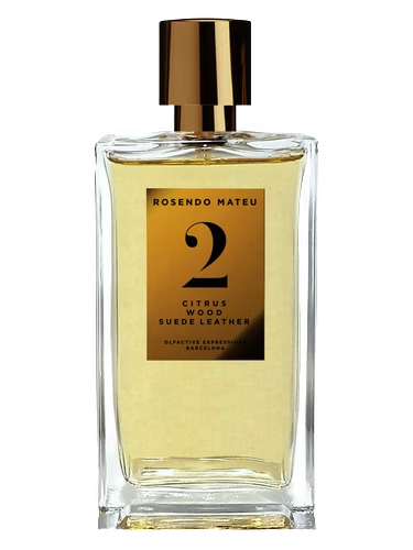 Rosendo Mateu Nº 2 Citrus, Wood, Suede Leather