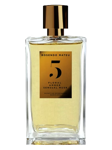 Rosendo Mateu Nº 5 Floral, Amber, Sensual Musk