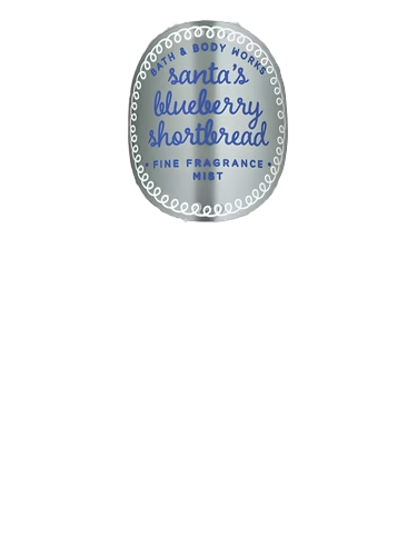 Santa's Blueberry Shortbread