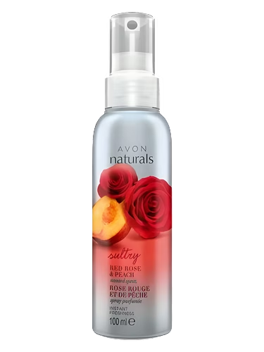 Sultry Red Rose & Peach